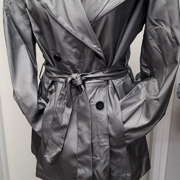 Braetan Double Breasted Rain Coat - Picture 8 of 10